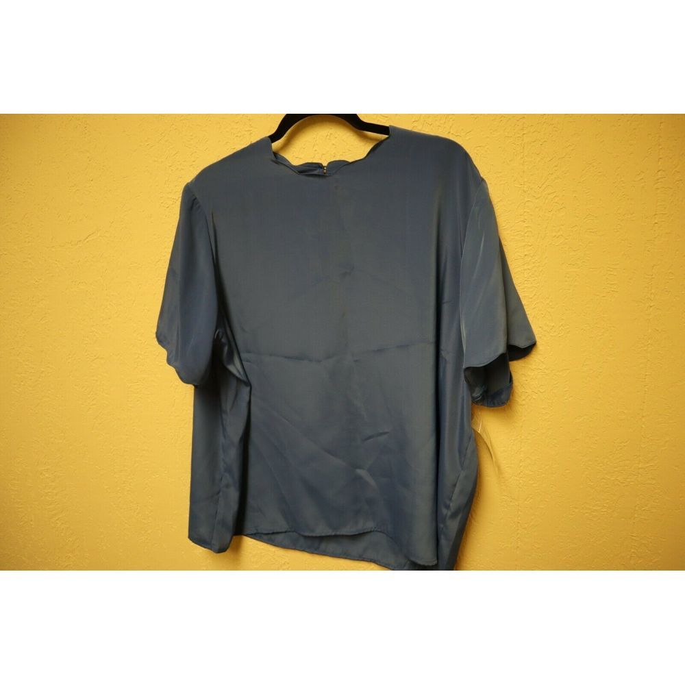 Sara Stephen Womens Plus Size 20 Top Blue W/Tags
